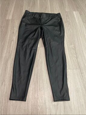 torrid Black Faux Leather Leggings